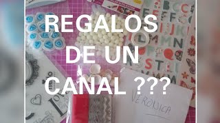 REGALOS DEL CANAL DE MARIADEL Y MARINA