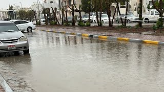 Heavy rain in Abu Dhabi today | 09 March | 2024 #rain