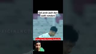 Gol jarak jauh sadil ramdani