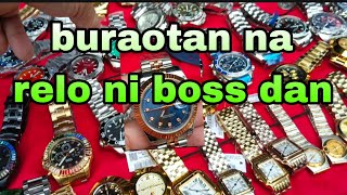 buraotan na relo ni boss dan mura kumpara sa ibang marketa solid talaga#tonyvlogs