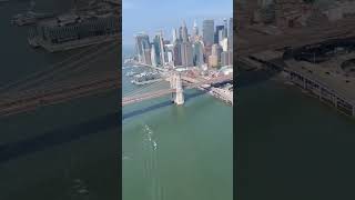 VOLANDO en HELICÓPTERO sobre NUEVA YORK. Estatua Libertad, Brooklyn, Manhattan