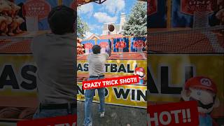 AMAZING Trick Shot Wins Impossible Carnival Game! #shorts