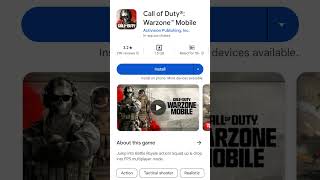 cod warzone mobile now available in india #warzonemobile #warzonemobileindia #codwarzonemobile