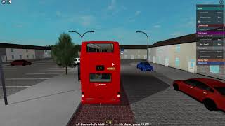 Roblox Apsley V4: Driving route U1 Apsley-Hilltop University