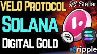 VELO Partners with SOLANA on DIGITAL GOLD PROJECT (XLM/XRP)