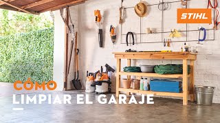 Cómo limpiar el garaje con la hidrolimpiadora | STIHL