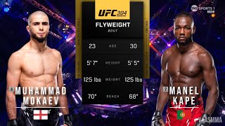 MUHAMMAD MOKAEV VS MANEL KAPE FULL FIGHT UFC 304