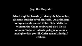 Nəşidlər haqqda - Şeyx Useymin