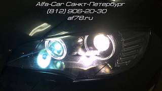 BMW X6 E71 Эксклюзивный тюнинг оптики в студии ALFA-CAR