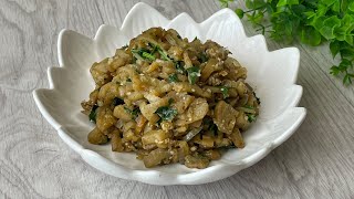 САЛАТ ИЗ БАКЛАЖАНОВ! Самый вкусный и самый простой рецепт! БАКЛАЖАННАН САЛАТ! Eggplant Salad!