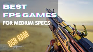 10 FPS Games For Medium Spec | BEST GRAPHICS | best optimized