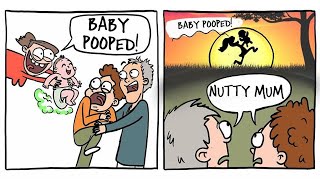 Comics By This Artist That Show The Funny Struggles Of Parenthood