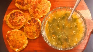 Sirf ek chammach tel me tasty oats cutlet and lemon coriander soup | Oats Recipes | Healthy soup