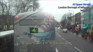 Full Route Visual | London Bus Route 43: Friern Barnet - London Bridge | VPL631 (LK54FWL)