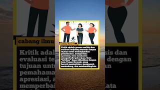 KRITIK #pendidikan #edukasi #belajar #beranda