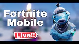 Fortnite Mobile Live | Squads with Subs! |  1k Grind