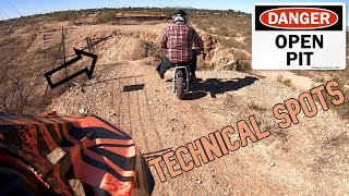 Riding Thru Some Technical Spots In The Desert!