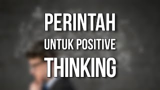 BAGAIMANA ISLAM MENGAJARKAN KITA UNTUK BERPIKIR POSITIF | Ust. Oemar Mita, Lc.