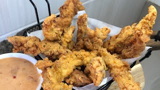 CRISPY Chicken Strips/Fingers/Tenders| Quick and Easy Recipe| How To Make| Homemade