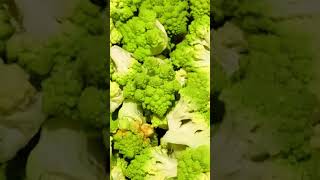 chopped romanesco     #shorts