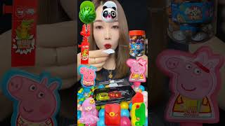 Asmr mukbang candy eating show #shorts