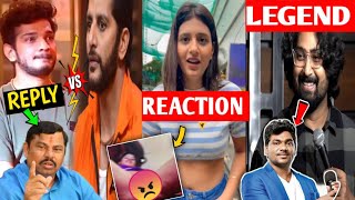 MUNAWAR FARUQUI Reply To RAJA  SINGH,ANJALI ARORA Reaction On Mms, KARANVIR BOHRA,RAVI GUPTA.