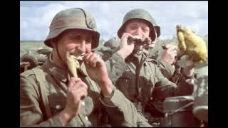 Feeding World War 2 German Infantry