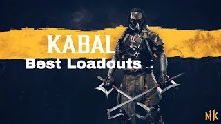 Mortal Kombat 11 Kabal Best Loadout