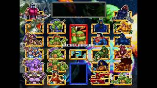 TNMT VS Justice League Mugen Game Old School Download & Gameplay