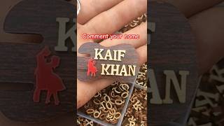 kaif khan keyring mdf customised