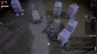 Foxhole Tank Makes friends after breaking down at Enemy Base