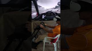 Porsche crash in rain vr