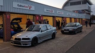 BMW E36 Oulton Park 18th November 2017