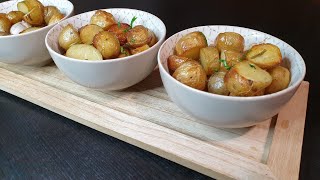 pommes de terre(grenailles)rôties 💯👌بطاطس في الفرن👩🏻‍🍳