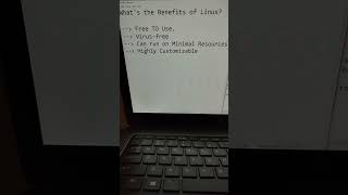 Advantages of Linux. #commandline #unix #computer #code #linuxterminal #technology #linuxessentials