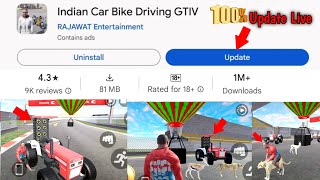 Finally New Update Dj add Swaraj  tractor + Air Balloon + Gazelle || indian car bike driving gtiv |