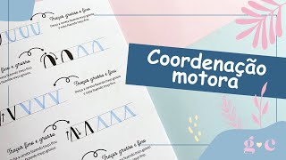 Treine caligrafia comigo | Coordenação motora (PDF GRÁTIS)