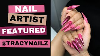 ABSTRACT NAIL ART DESIGNS by Nail Artist: Tracy Nailz  | Gel Polish Nails | #Ep1 @NailsFascination