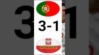 Portugal's Triumph: Ronaldo's Stunning Goal in 3-1 Victory Over Poland" #football #poland #cr7goals