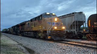 CN M338 Meets M337 at Lena, IL