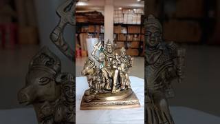 Brass Handcrafted Shiv Parivar for Table Top | J.G. Art And Crafts ⭐