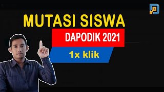 CARA TARIK SISWA PINDAHAN PADA DAPODIK 2021 | SISWA MUTASI DI DAPODIK 2021