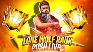 Lone Wolf Rank 😱 Push To Heroic // New Game Series // Hindi Garena Free Fire