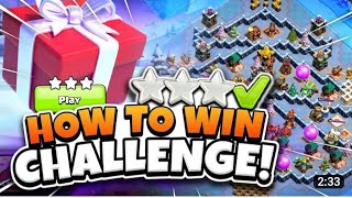 How to Easily 3 Star Jolly Clashmas Challenge 1(Clash of Clans) coc update 2022