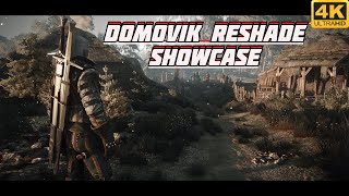 DOMOVIK RESHADE SHOWCASE | BENIS LIGHTING | The Witcher 3 | 4K | Old Gen Heavily Modded