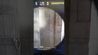 Counter-Strike Global Offensive gameplay-Dust 2 nice AWP kill!