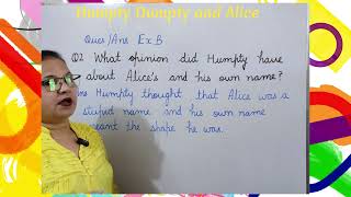 Humpty Dumpty and Alice   Question Answers   Exercises ABC   Grade 4   Communicate with Cambridge