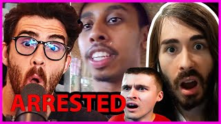 Kick Streamer Johnny Somali Got Arrested In Japan | HasanAbi reacts to Moistcr1tikal and Ludwig