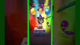 HAPPY BIRTHDAY TOM #talkingtom #shortvideo #shortsyoutube #gaming #trend #games