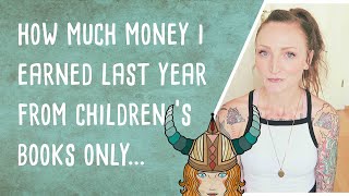 How much money I earned in 2019 as a children's book illustrator